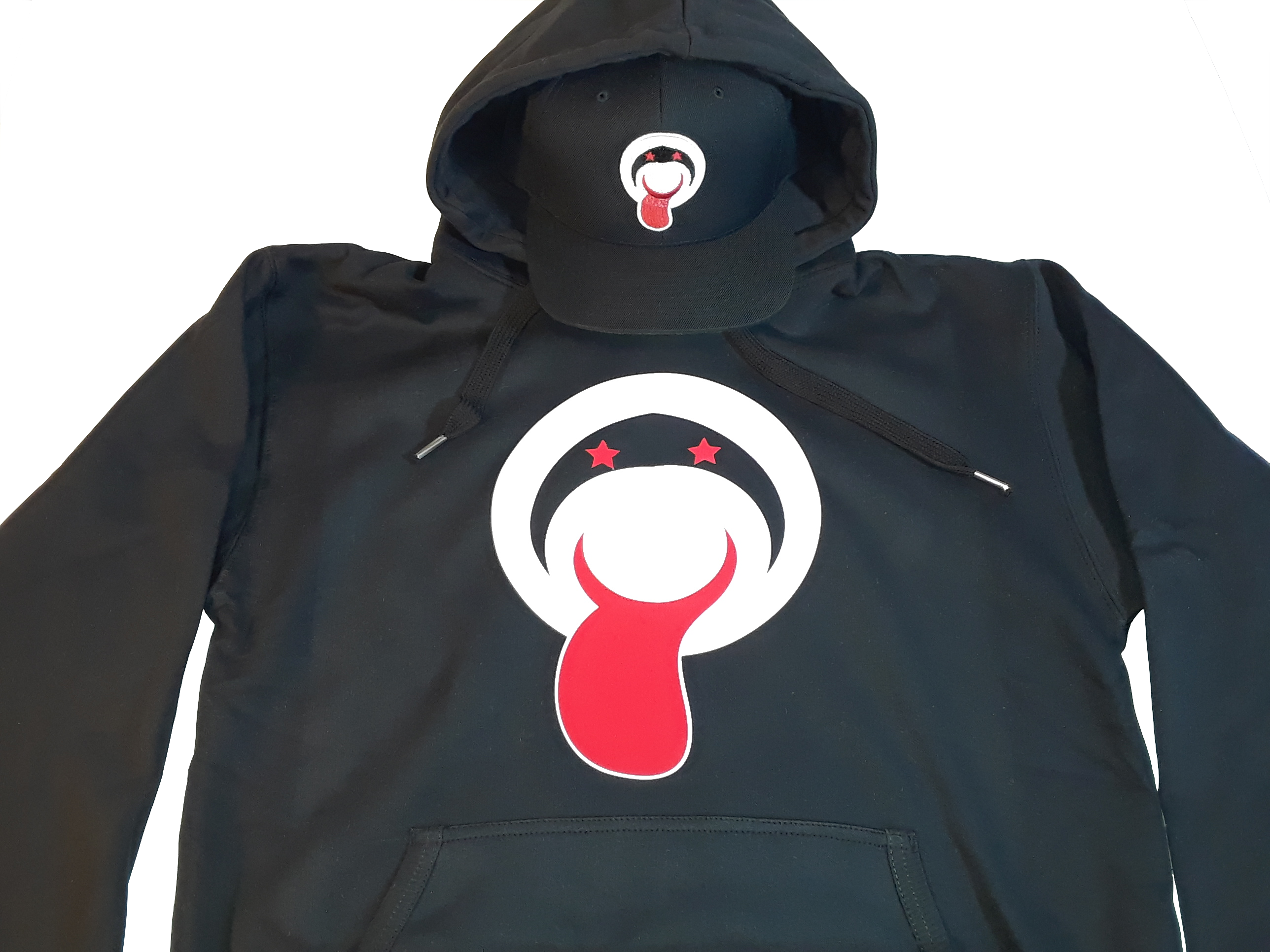 New Bucaleany Tongueleany Black Hoodie