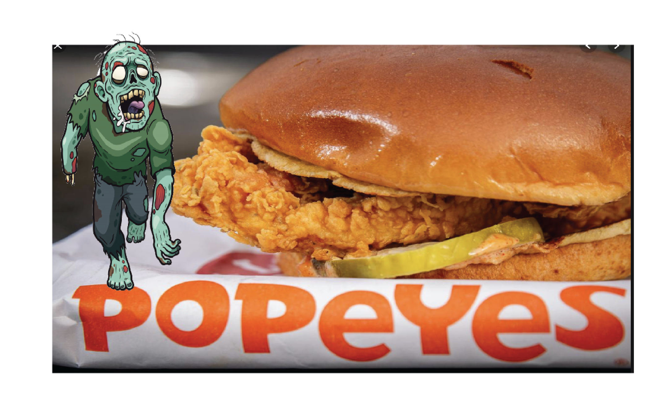 POPEYES CHEMICAL I MEAN CHICKEN SANDWICH DID YOU KNOW WHAT IT'S MADE OF?