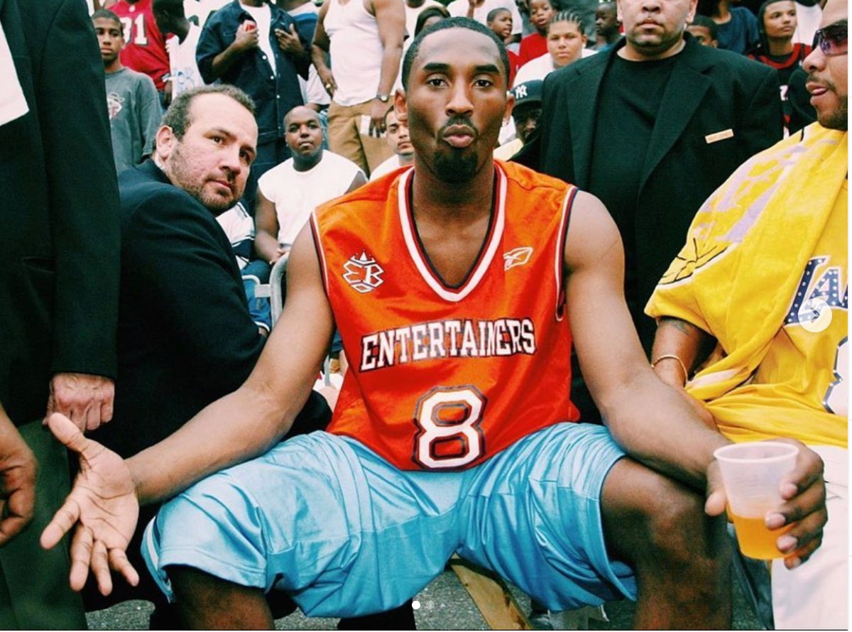 Kobe came to Harlem Rucker Park 2002 after winning 3 rings with the Lakers!