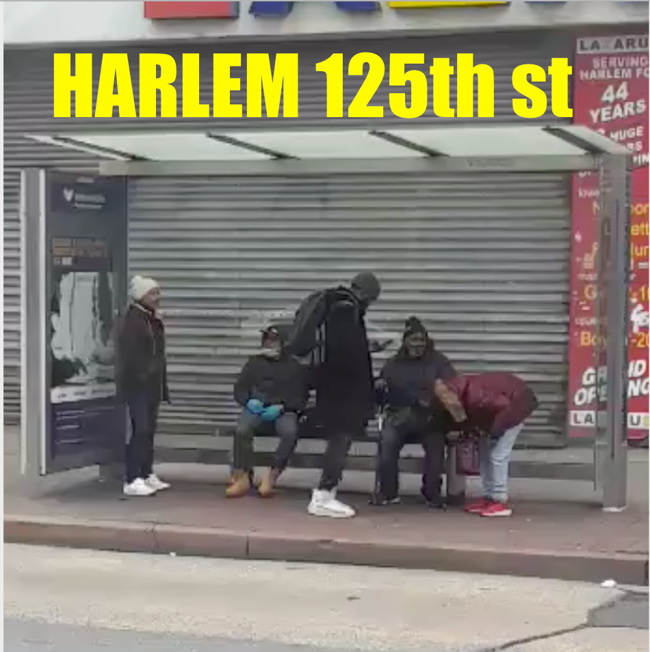 MASK ARE MANDANTORY IN HARLEM! SOME PEOPLE NOT WEARING THEM!