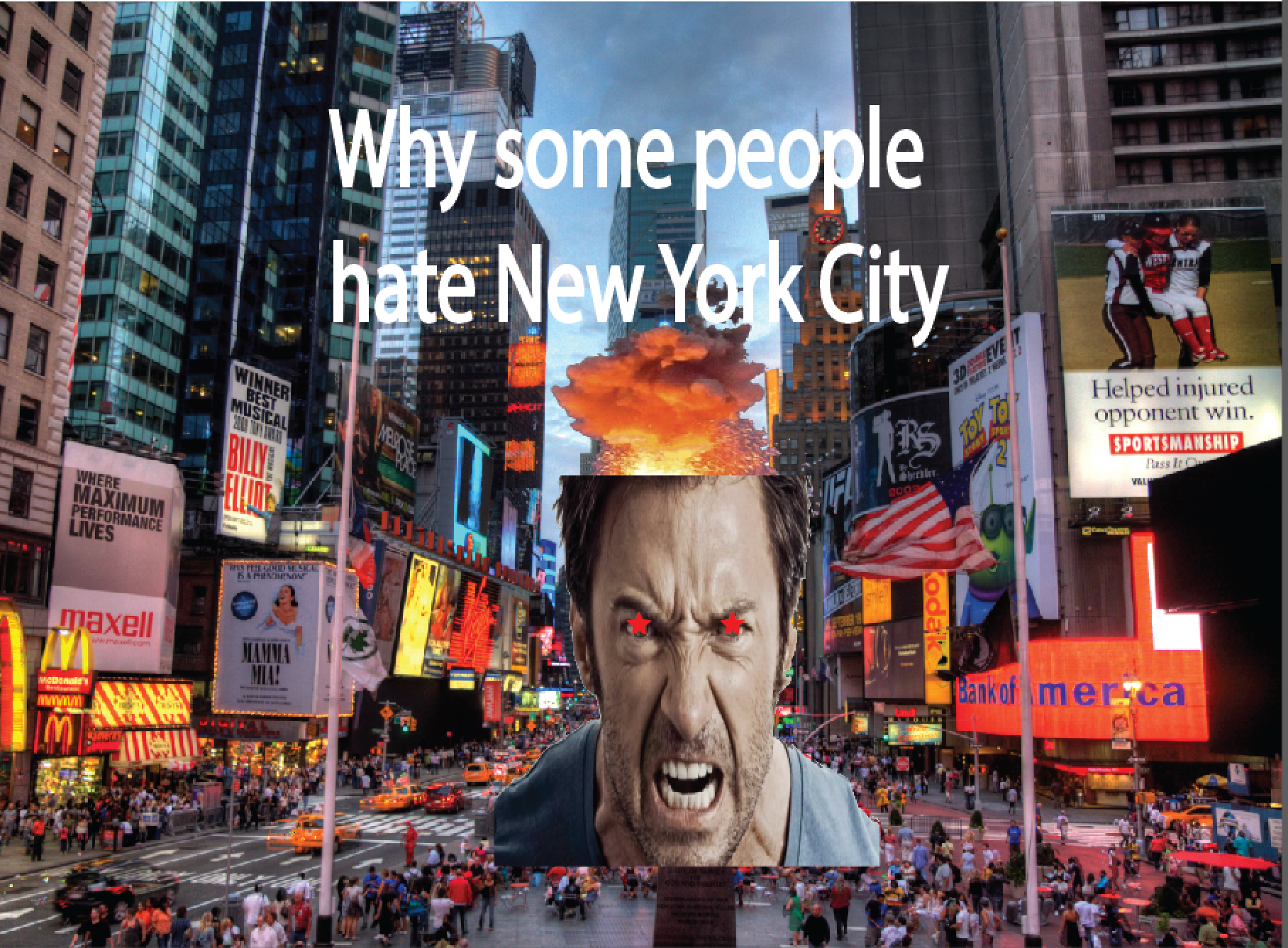 Why some people hate New York City?