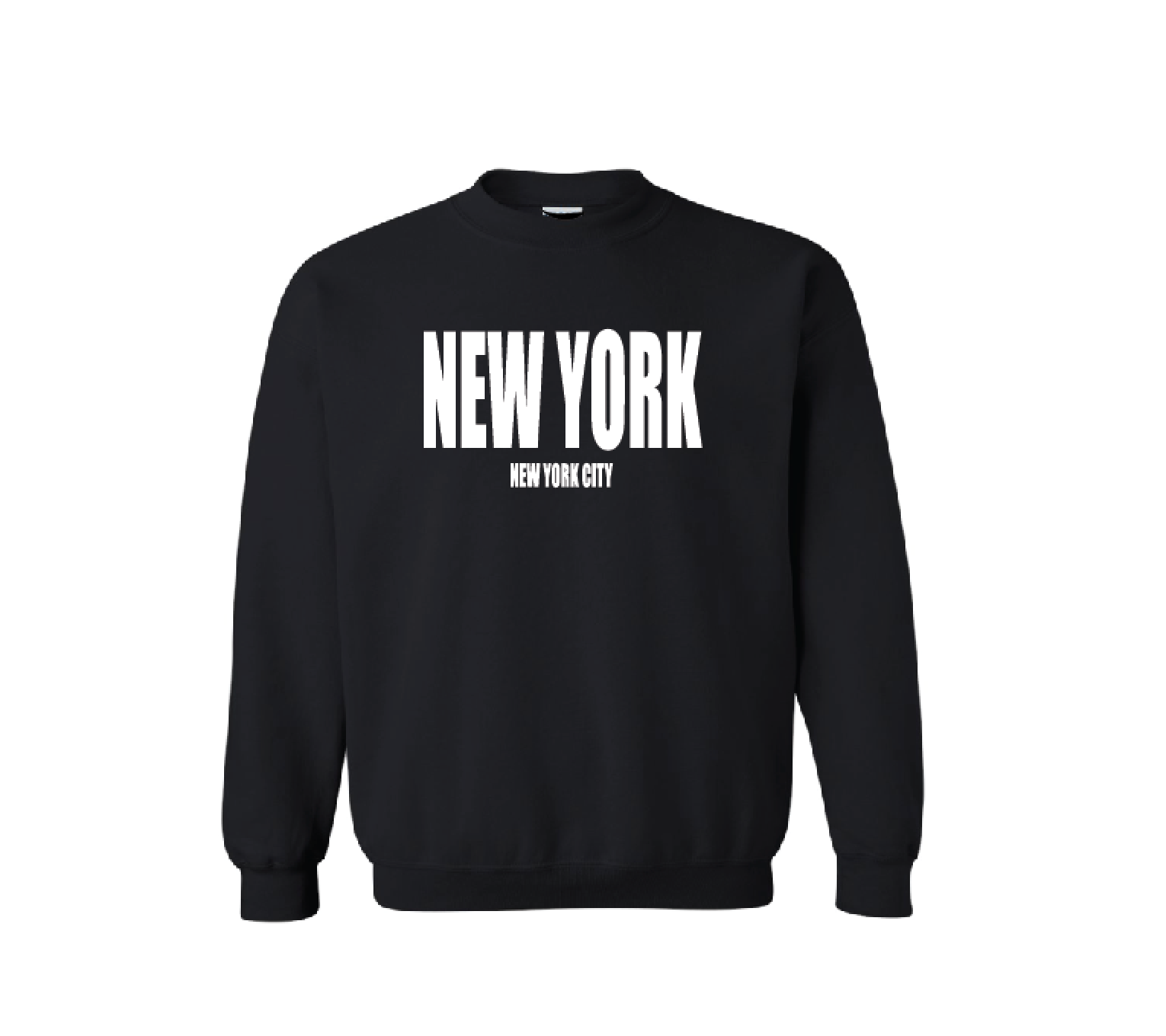 NEW YORK  CREW NECK SWEAT SHIRT I LOVE NEW YORK