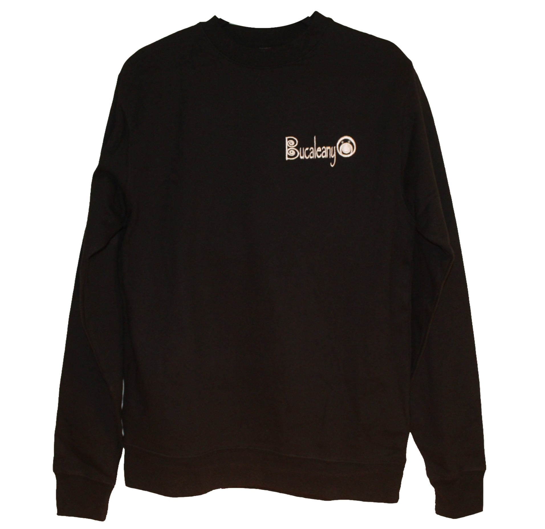 BLACK CREWNECK SWEATER