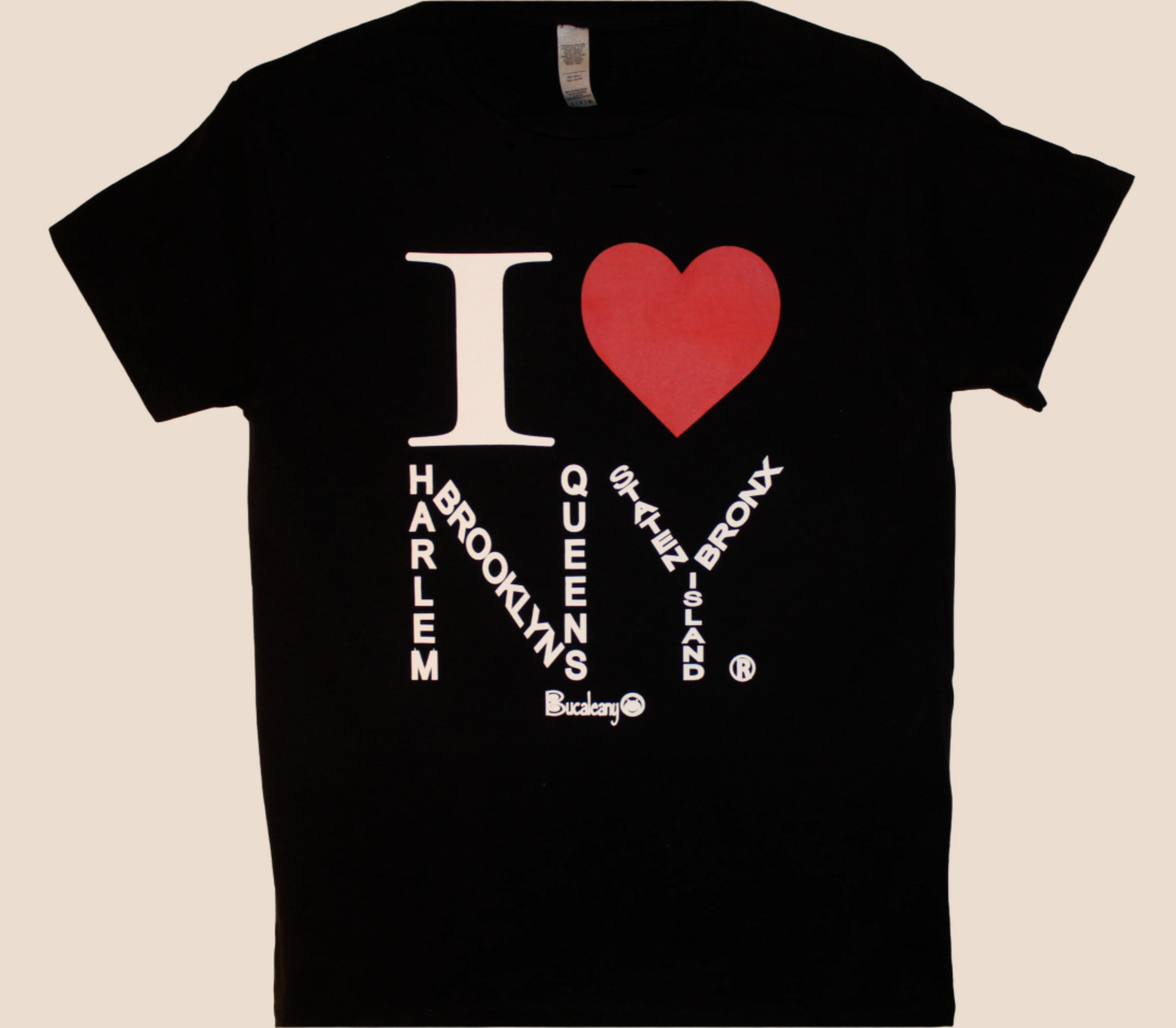 i love new york black tshirt