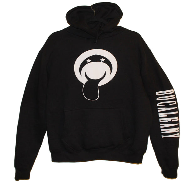 NEW Bucaleany "Tongueleany" Black Hoodie