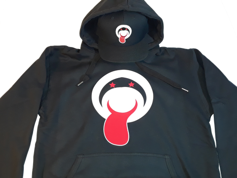 New Bucaleany Tongueleany Black Hoodie